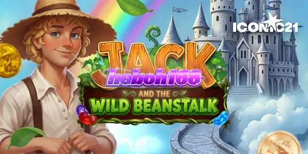 Tampilan visual permainan slot Jack and the Wild Beanstalk dengan tema petualangan dongeng.
