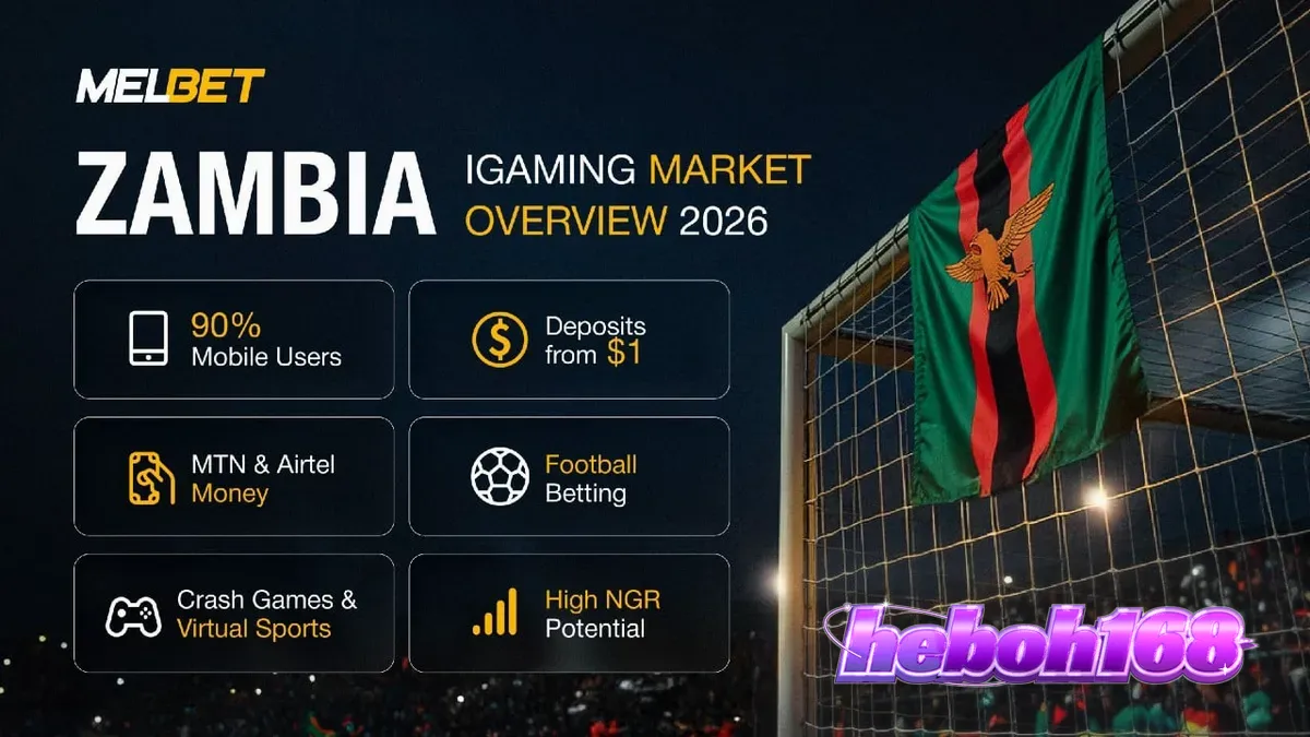 Visual antarmuka permainan seluler yang modern dan dinamis untuk pasar Zambia